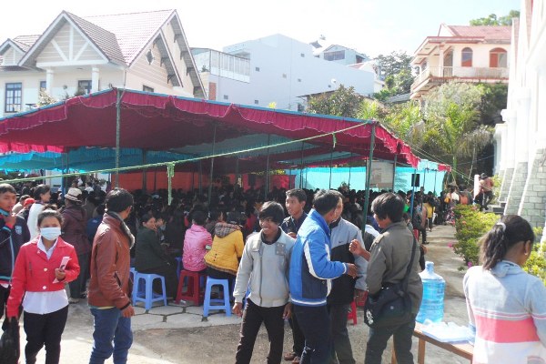 4.500 NGƯỜI DỰ HỘI ĐỒNG BỒI LINH TẠI TỈNH L&Acirc;M ĐỒNG