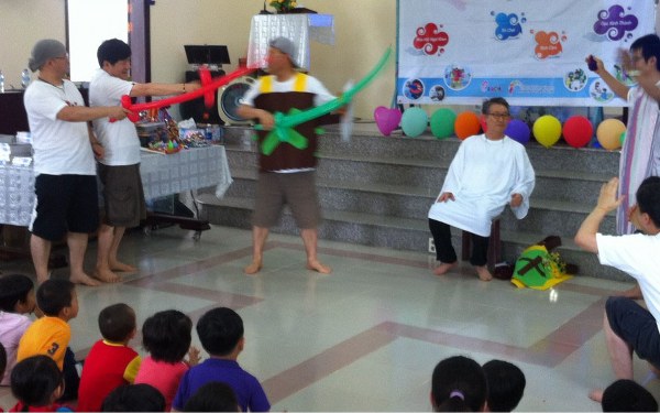 sinh hoạt hè thới an