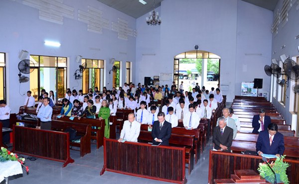 KHAI GIẢNG TH&Aacute;NH KINH CĂN BẢN KHU VỰC TỈNH VĨNH LONG &ndash; TR&Agrave; VINH