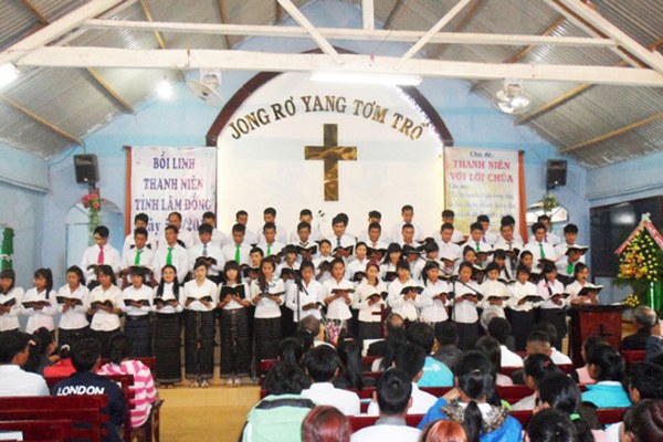 GẦN 2.600 NGƯỜI THAM DỰ BỒI LINH THANH NI&Ecirc;N PH&Iacute;A BẮC TỈNH L&Acirc;M ĐỒNG