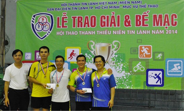 GIẢI CẦU L&Ocirc;NG THANH THIẾU NI&Ecirc;N TIN L&Agrave;NH KHU VỰC TP. HCM NĂM 2014.