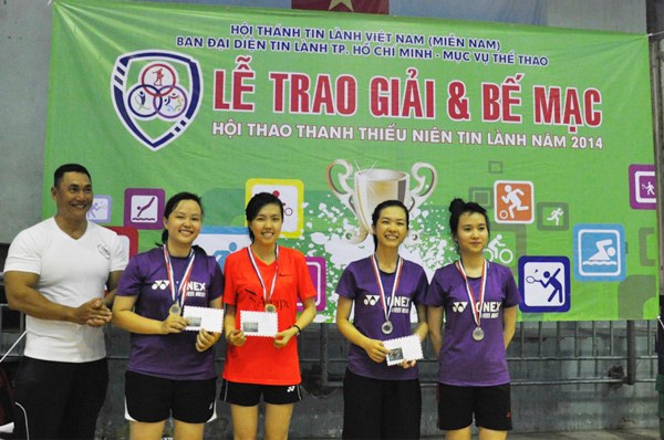 GIẢI CẦU L&Ocirc;NG THANH THIẾU NI&Ecirc;N TIN L&Agrave;NH KHU VỰC TP. HCM NĂM 2014.
