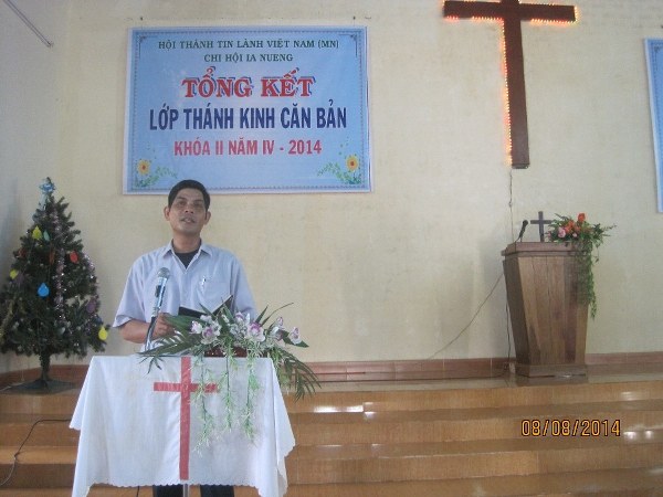 LỄ BẾ GIẢNG V&Agrave; TỔNG KẾT TH&Aacute;NH KINH CĂN BẢN ĐỢT II TỈNH GIA LAI