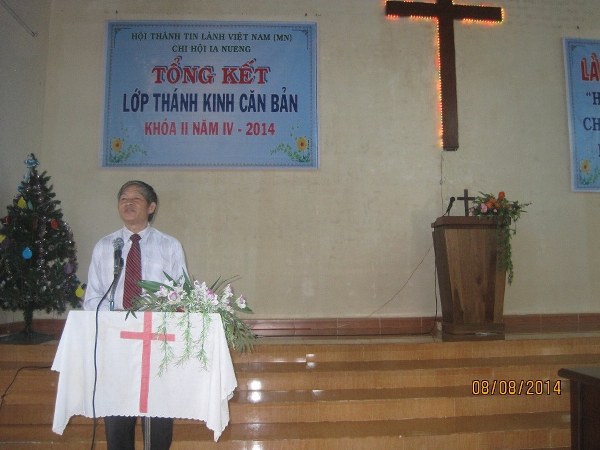 LỄ BẾ GIẢNG V&Agrave; TỔNG KẾT TH&Aacute;NH KINH CĂN BẢN ĐỢT II TỈNH GIA LAI