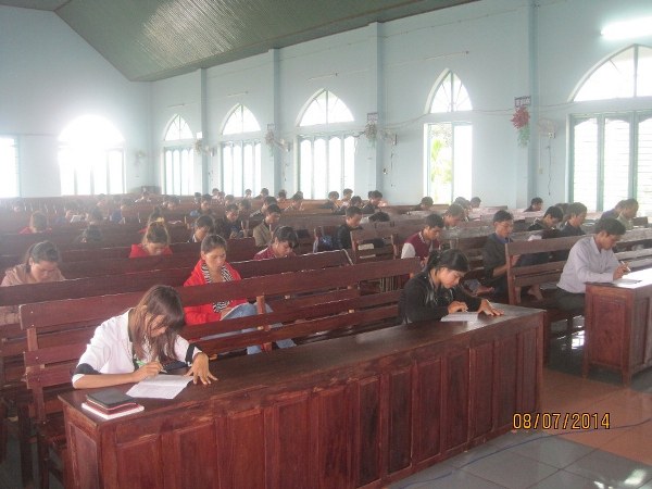 LỄ BẾ GIẢNG V&Agrave; TỔNG KẾT TH&Aacute;NH KINH CĂN BẢN ĐỢT II TỈNH GIA LAI