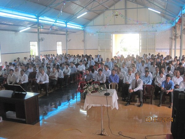 LỄ BẾ GIẢNG V&Agrave; TỔNG KẾT TH&Aacute;NH KINH CĂN BẢN ĐỢT II TỈNH GIA LAI