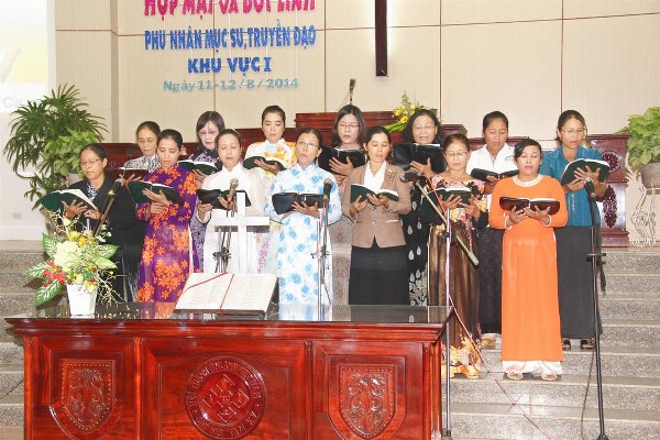 HỌP MẶT V&Agrave; BỒI LINH PHU NH&Acirc;N MỤC SƯ, TRUYỀN ĐẠO KHU VỰC 1