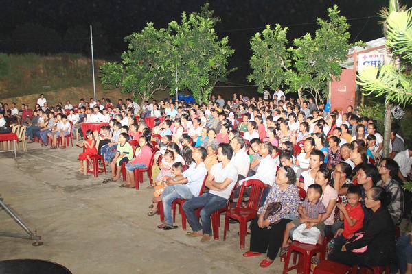 TH&Aacute;NH NHẠC V&Agrave; GIỚI THIỆU NIỀM TIN TẠI HT DƯƠNG Y&Ecirc;N, QUẢNG NAM.