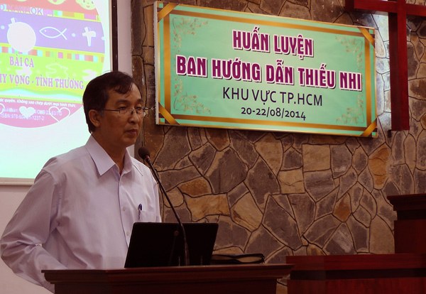 HUẤN LUYỆN BAN HƯỚNG DẪN THIẾU NHI KHU VỰC TP. HCM