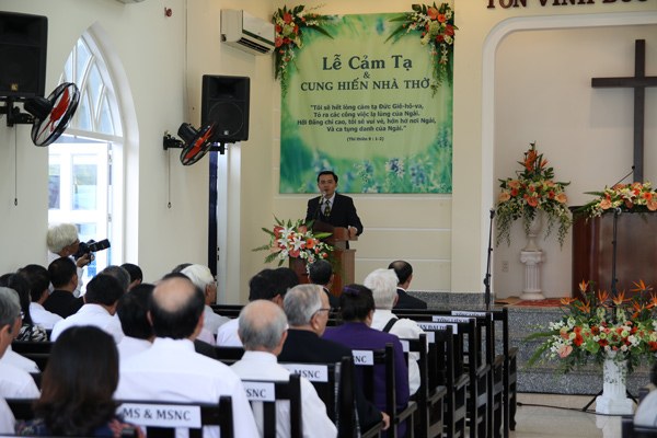 HỘI TH&Aacute;NH THANH ĐA: CẢM TẠ CH&Uacute;A V&Agrave; CUNG HIẾN NH&Agrave; THỜ