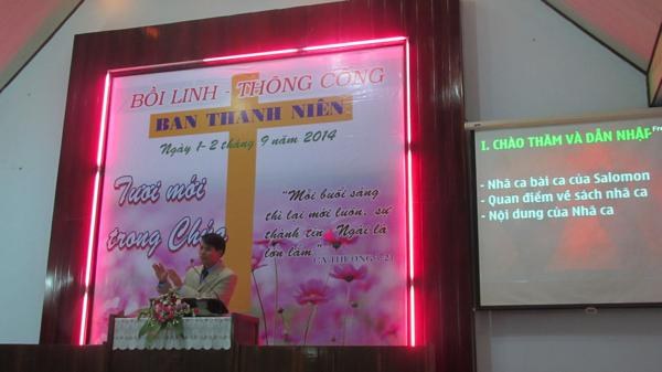 BỒI LINH BAN THANH NIÊN TẠI HỘI THÁNH AN LẠC TÂY