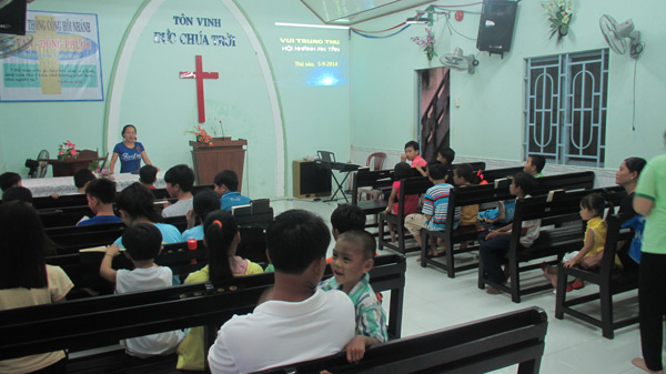 TRUNG THU KẾT QUẢ CHO CHÚA TẠI HT AN LẠC TÂY