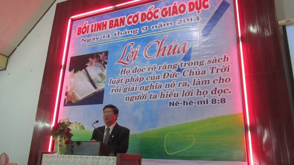bồi linh cơ đốc gi&aacute;o dục tại an lạc t&acirc;y