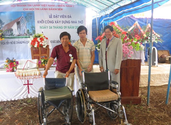 LỄ KHỞI C&Ocirc;NG X&Acirc;Y DỰNG NH&Agrave; THỜ TIN L&Agrave;NH ĐĂK N&rsquo;S&Ecirc;