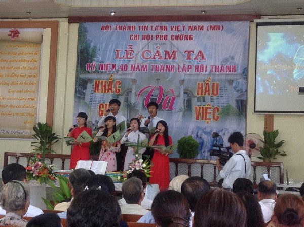 KỶ NIỆM 40 NĂM TH&Agrave;NH LẬP HỘI TH&Aacute;NH TIN L&Agrave;NH PH&Uacute; CƯỜNG &ndash; ĐỒNG TH&Aacute;P