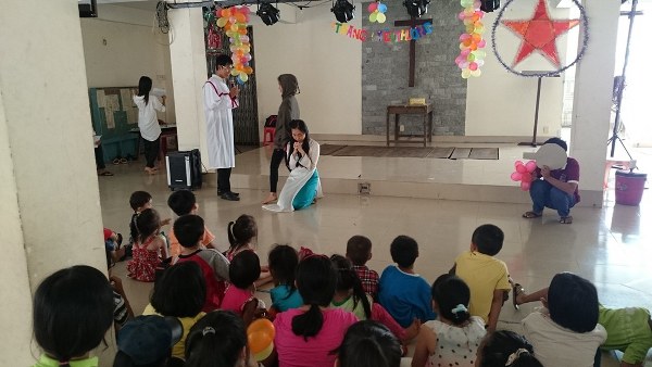 CHƯƠNG TR&Igrave;NH VUI TRUNG THU CHO THIẾU NHI TẠI HTTL T&Acirc;N AN-LONG AN