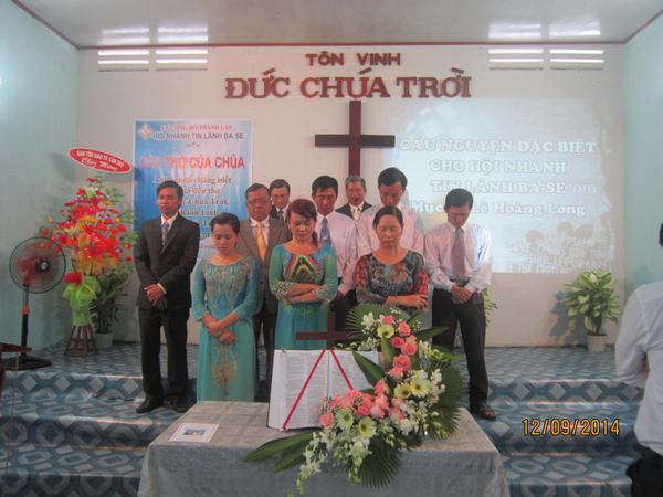 LỄ C&Ocirc;NG BỐ TH&Agrave;NH LẬP HỘI NH&Aacute;NH TIN L&Agrave;NH BA SE, TP. CẦN THƠ
