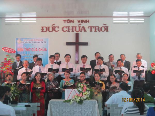 LỄ C&Ocirc;NG BỐ TH&Agrave;NH LẬP HỘI NH&Aacute;NH TIN L&Agrave;NH BA SE, TP. CẦN THƠ