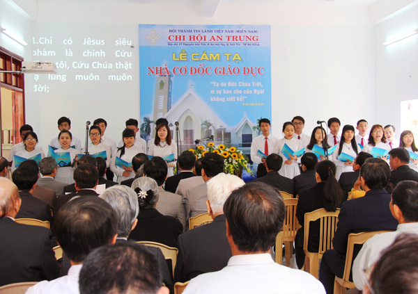 LỄ CẢM TẠ CH&Uacute;A TẠI HỘI TH&Aacute;NH AN TRUNG &ndash; TP. Đ&Agrave; NẴNG