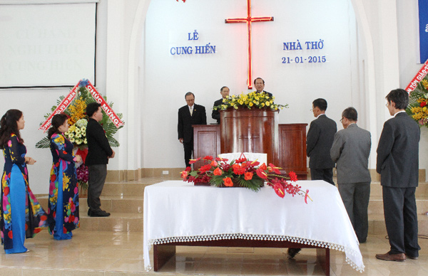 LỄ CUNG HIẾN NH&Agrave; THỜ TIN L&Agrave;NH BỬU H&Ograve;A &ndash; TỈNH ĐỒNG NAI