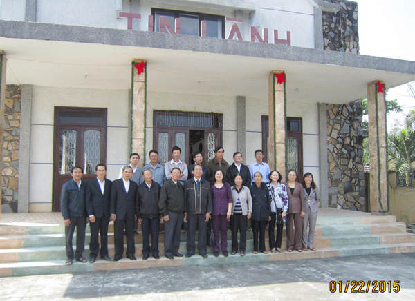 MỤC SƯ HỘI TRƯỞNG HTTLVN (MN) THĂM C&Aacute;C HỘI TH&Aacute;NH TẠI TỈNH QUẢNG NAM
