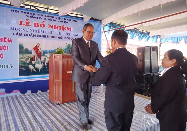 LỄ BỔ NHIỆM QUẢN NHIỆM CHI HỘI BƠ SU JA, TỈNH L&Acirc;M ĐỒNG