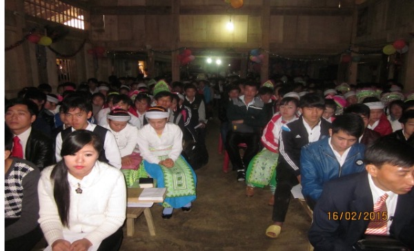 30 Người Tin Ch&uacute;a Trong Chương Tr&igrave;nh Th&ocirc;ng C&ocirc;ng Đầu Xu&acirc;n Tại Điểm Nh&oacute;m Phia Đeng - Bắc Cạn