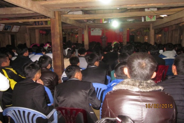 30 Người Tin Ch&uacute;a Trong Chương Tr&igrave;nh Th&ocirc;ng C&ocirc;ng Đầu Xu&acirc;n Tại Điểm Nh&oacute;m Phia Đeng - Bắc Cạn