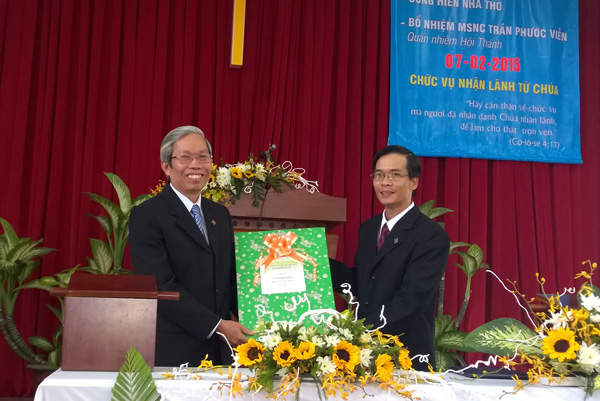 LỄ CÔNG BỐ THÀNH LẬP CHI HỘI, BỔ NHIỆM QUẢN NHIỆM VÀ CUNG HIẾN NHÀ THỜ TIN LÀNH BÌNH KHÁNH