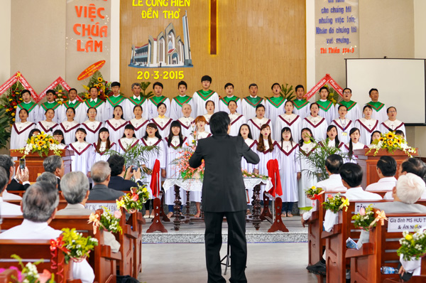 LỄ CUNG HIẾN NHÀ THỜ TIN LÀNH BẠC LIÊU