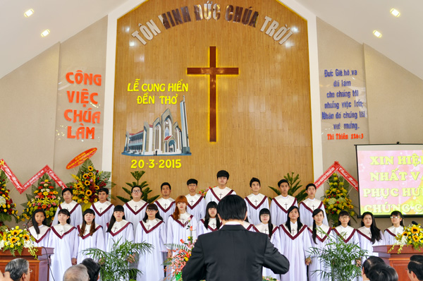 LỄ CUNG HIẾN NHÀ THỜ TIN LÀNH BẠC LIÊU