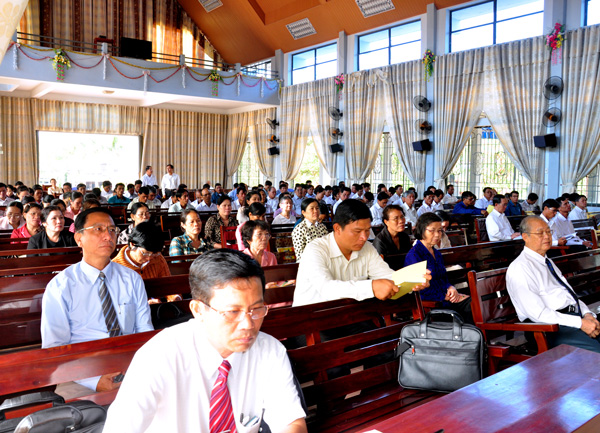HUẤN LUYỆN CHẤP SỰ TẠI TỈNH B&Igrave;NH THUẬN