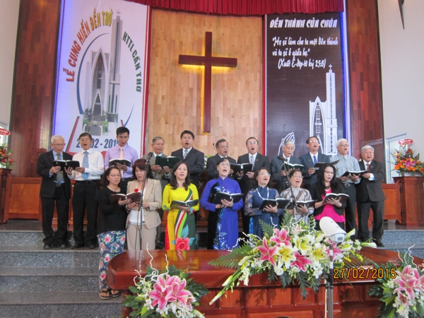 LỄ CUNG HIẾN NHÀ THỜ TIN LÀNH CẦN THƠ.