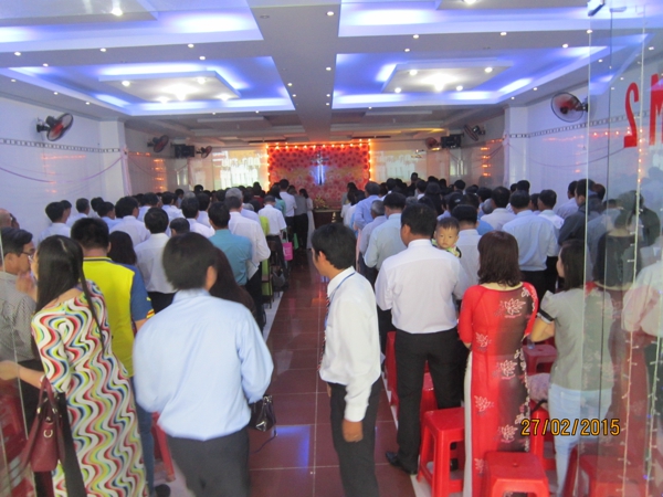 LỄ CUNG HIẾN NHÀ THỜ TIN LÀNH CẦN THƠ.