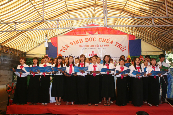 TỈNH ĐĂK LĂK: LỄ CÔNG BỐ QUYẾT ĐỊNH THÀNH LẬP CHI HỘI TIN LÀNH ÊA ĐAR