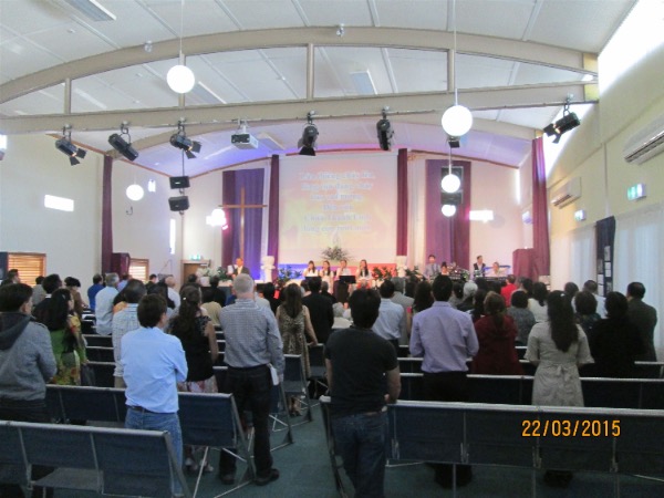 Hội Thánh Springvale Nhóm Lại Thờ Phượng Chúa Trong Phước Hạnh