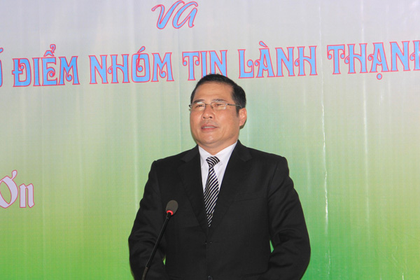 LỄ TẠ ƠN CH&Uacute;A V&Agrave; C&Ocirc;NG BỐ ĐIỂM NH&Oacute;M TIN L&Agrave;NH THẠNH MỸ - TỈNH QUẢNG NAM