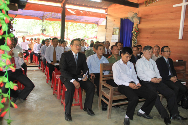 LỄ TẠ ƠN CH&Uacute;A V&Agrave; C&Ocirc;NG BỐ ĐIỂM NH&Oacute;M TIN L&Agrave;NH THẠNH MỸ - TỈNH QUẢNG NAM