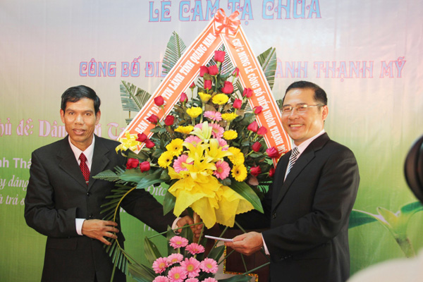LỄ TẠ ƠN CH&Uacute;A V&Agrave; C&Ocirc;NG BỐ ĐIỂM NH&Oacute;M TIN L&Agrave;NH THẠNH MỸ - TỈNH QUẢNG NAM