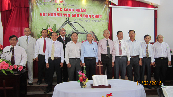 LỄ C&Ocirc;NG BỐ HỘI NH&Aacute;NH Đ&Ocirc;N CH&Acirc;U, HUYỆN TR&Agrave; C&Uacute;, TỈNH TR&Agrave; VINH