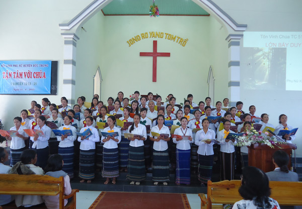CHƯƠNG TRÌNH BỒI LINH PHỤ NỮ TIN LÀNH HUYỆN ĐỨC TRỌNG - TỈNH LÂM ĐỒNG