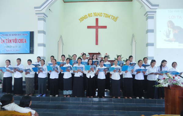 CHƯƠNG TRÌNH BỒI LINH PHỤ NỮ TIN LÀNH HUYỆN ĐỨC TRỌNG - TỈNH LÂM ĐỒNG