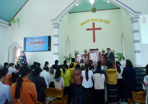 CHƯƠNG TRÌNH BỒI LINH PHỤ NỮ TIN LÀNH HUYỆN ĐỨC TRỌNG - TỈNH LÂM ĐỒNG