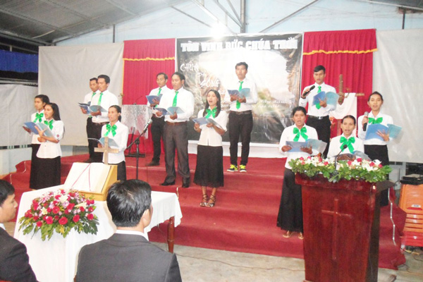 CHƯƠNG TRÌNH TRUYỀN GIẢNG TIN LÀNH TẠI HỘI THÁNH KON ĐỐ - TỈNH LÂM ĐỒNG