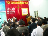 Lễ Ra Mắt Hội Thánh Báp-tit Đầu Tiên Tại Huyện Thăng Bình, Quảng Nam