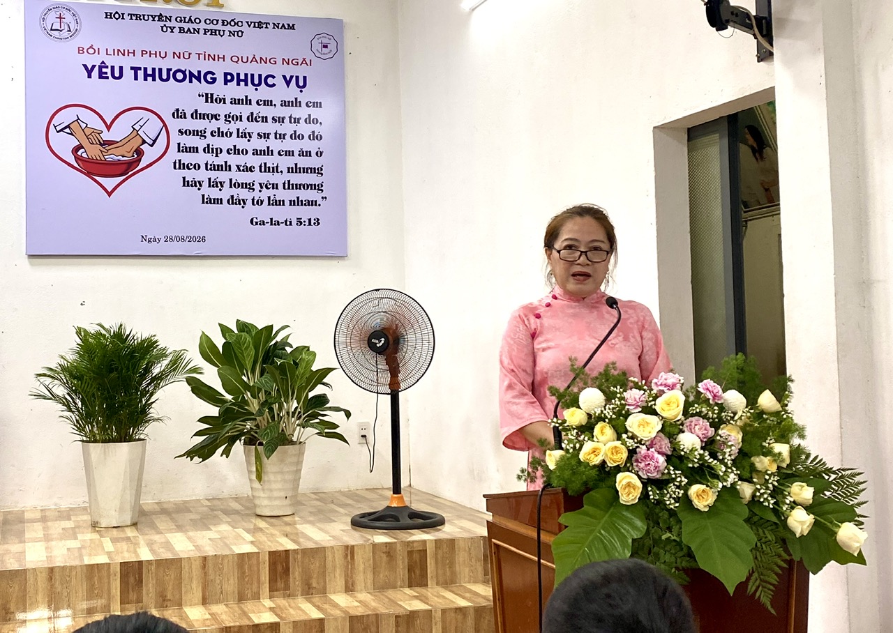 Quảng Ngãi: Bồi Linh Phụ Nữ Các Hội Thánh Khu Vực Phía Đông