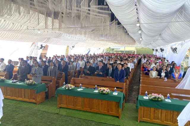 Lâm Đồng: Khởi công xây dựng Nhà thờ Đắk Năng